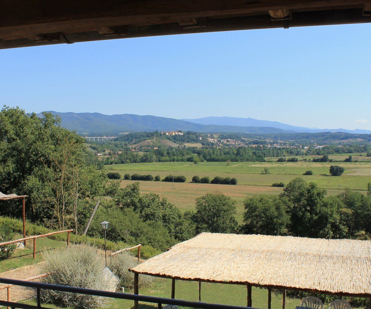 vista dalla terrazza